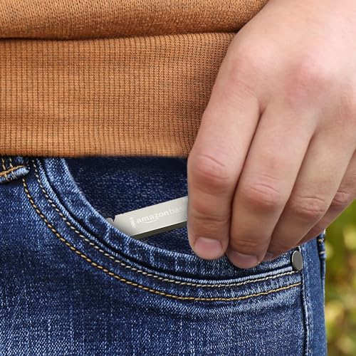 Image of Amazon Basics 64 GB USB 2.0 Pen Drive |Flash Drive | with Key Ring (Metal)