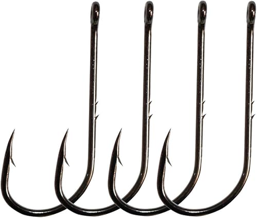 Paquete de 50-100 ganchos de soporte de cebo 2 ganchos de pesca de púas