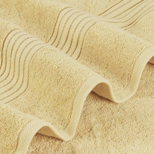 Image of Utopia Towels Luxurious Bath Towels Set, 27x54 in, 4 Pack, Soft, Beige