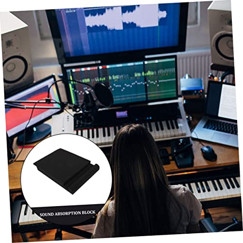 Pads de Aislamiento para Monitor para Parlantes Paneles Absorbentes de Sonido de Alta Densidad para Calidad de Sonido Óptima en Estudios Oficinas y Grabación en Casa miniatura 3