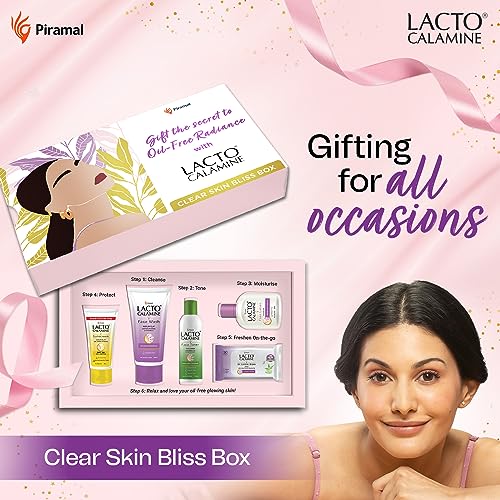 Lacto Calamine Premium Face Care Kit for Women | Face Wash, Sunscreen, Wet Wipes, Toner, Face Lotion | Set of 5 signature products | Rakhi Gift for Sister | Raksha Bandhan Gift... - Image 2