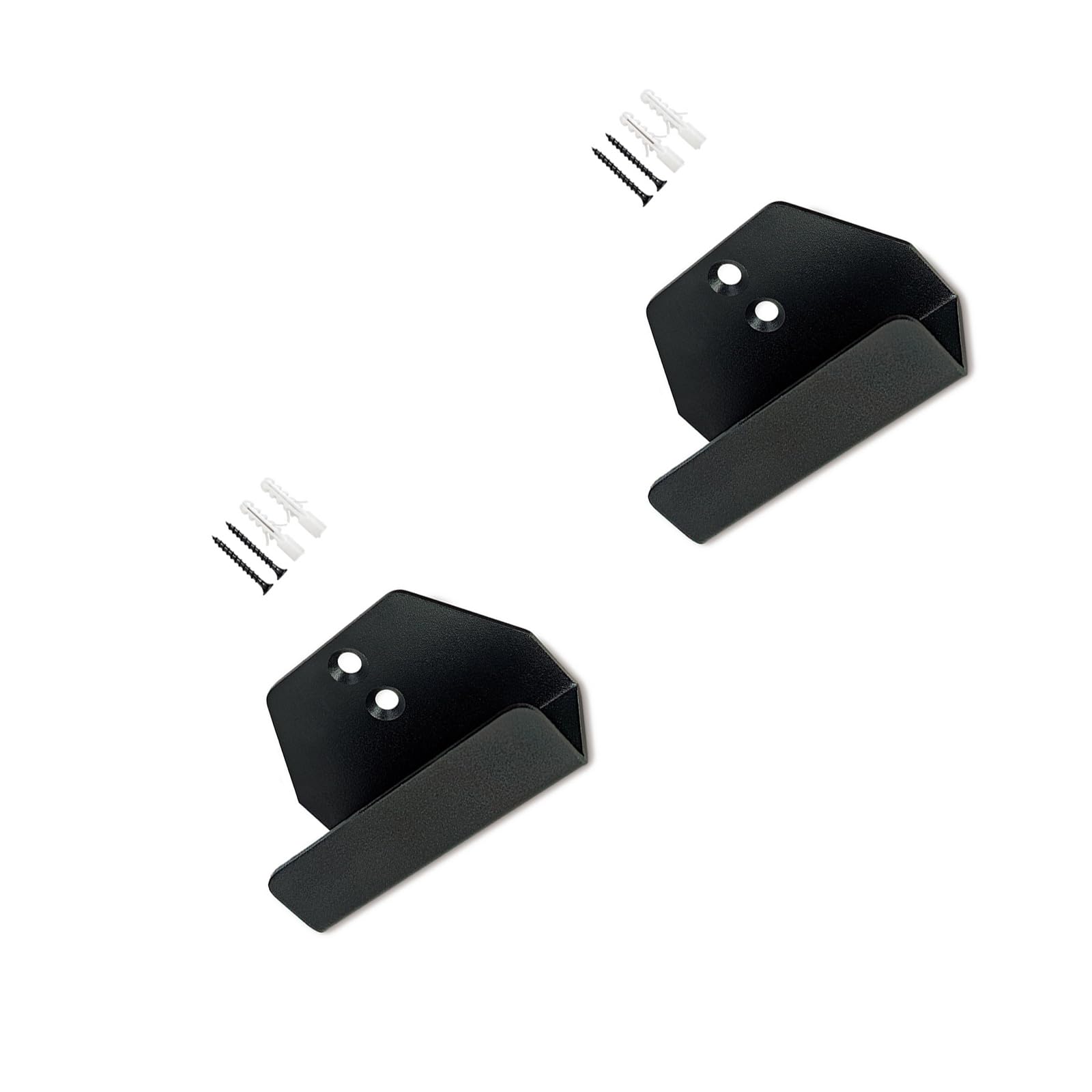 Netbiio Oh! Premium Standard Wall Hooks For Needle Fans Storage With Ergonomic Corners And Permanent Brackets For Enhanced Stability