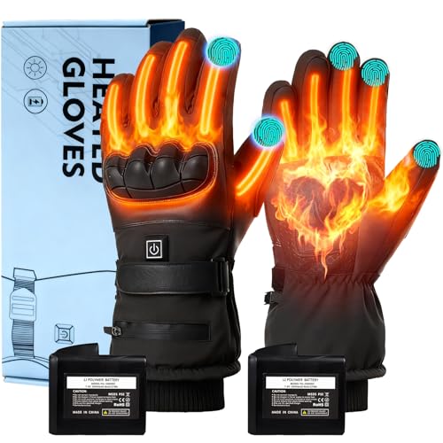 Heated Gloves with Hard-Shell Protection