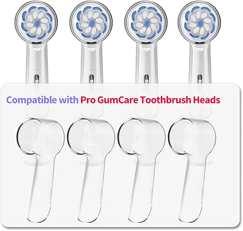 Miniatura 7 de 12 fundas reutilizables para cepillos de dientes compatibles con cabezales de cepillo de dientes eléctricos Oral B para un mejor cepillado y