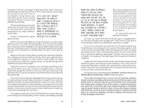 Management Mess to Leadership Success: 30 Challenges to Become the Leader You Would Follow (Wall Str