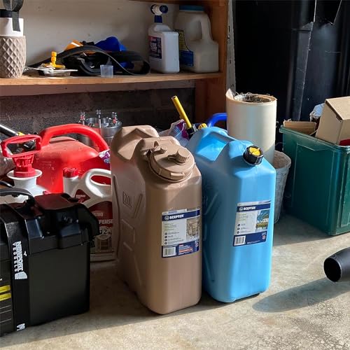 scepter bpa durable 5 gallon 20 liter portable military water storage container for camping outdoors and emergency management