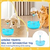 Vibbang Wackelndes Hunde Leckerli Spielzeugs, Futterball für Hunde, Intelligenzspielzeug Leckerli Ball für Hund, Hundespielzeug Intelligenz Ball, Slow Feeder Snackball Puzze Hundespielzeug