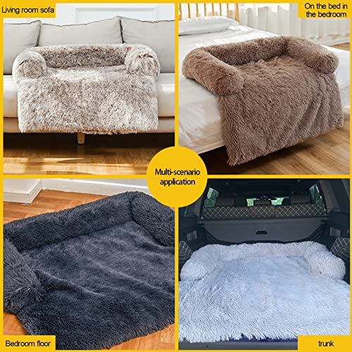 JOERBABU Hunde-Plüsch-Sofa d oder Winter, Plüsch-Hundekissen, Hunde-Plüsch, D-Auto, Haustier, bequem, warm oder Hundehütten-Zubehör