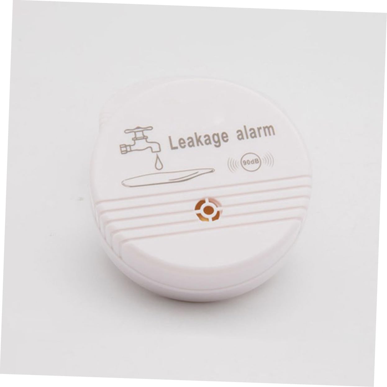 NUOBESTY 4 Stück Alarm für Wassereintauchen Sensor Lecksucher Wassermelder für Keller Wasserlecksalarmer Nässealarm Wasserstandsüberwachung Überlaufalarm Lecksuchgeräte Abs