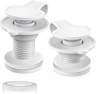 1.5" Shaft Length Cooler Drain Plug Assembly Replacement for Coleman Xtreme Coolers 50 qt, 58 qt, 82 qt Part Number:5010005241,Rubbermaid Cooler Accessories,Cooler Parts Fits Most Coolers