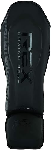 Miniatura 6 de Rex - Espinillera de boxeo para kickboxing, Muay Thai, almohadillas de combate y entrenamiento de MMA, protector de piernas, espinilleras,