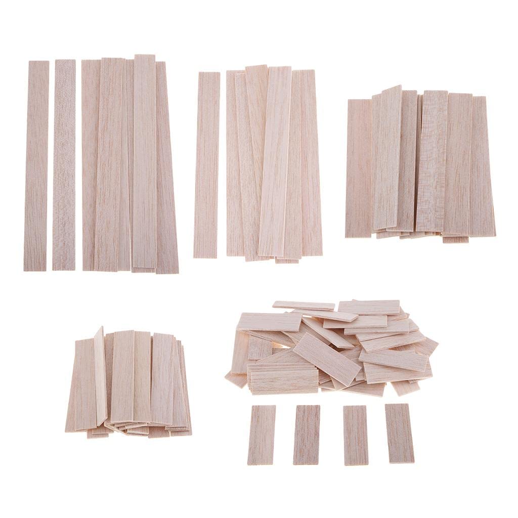 100 Bâtonnets de Bois Brut