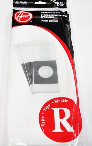Hoover Type R Bolsas de vacío - Paquete de 5, parte # 4010063R