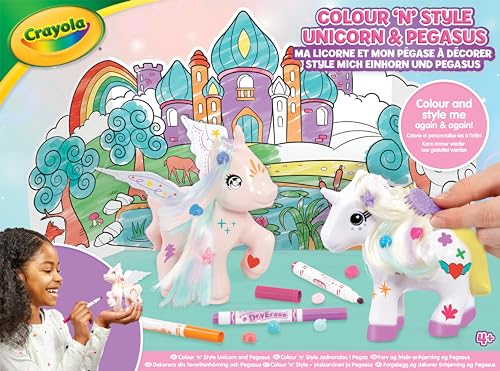 Jeu d'imagination licorne à décorer pour développer la motricité
