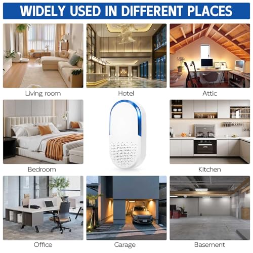 Image of 10 Pack Ultrasonic Pest Repeller, 2026 Upgraded Ultrasonic Repeller & Insect Indoor Repeller - Family and Pets Friendly, Plug in Ultrasonic Repellent for Mouse,Rat,Roaches,Flies,Geckos,Spiders (10)