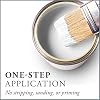 Amy Howard Home - One Step Paint - Weybridge White 32 oz Quart - Eco-Friendly, All in one Chalky Finish Paint Durable Cabinet, Furniture, Home Decor, Crafts and more. Built in Primer and Top Coat. No #1