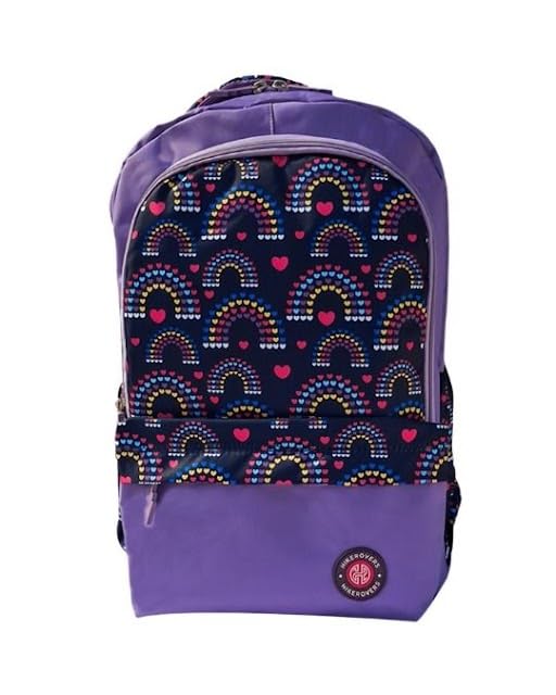 Purple School Bag for Students | Lightweight Durable Backpack with Spacious Compartments | Comfortable Shoulder Straps for Daily School Use-picture-22