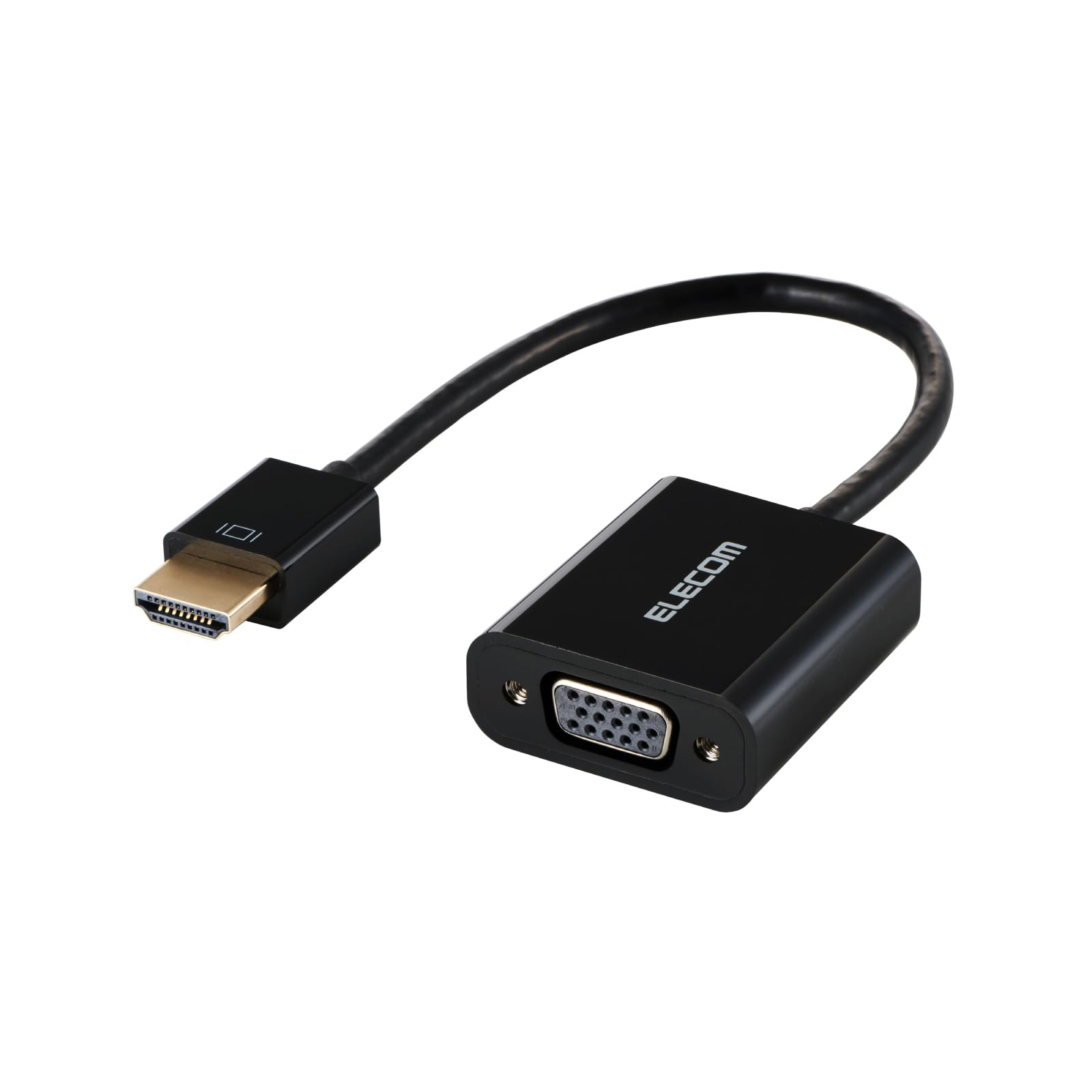 Amazon.co.jp: エレコム 変換アダプタ HDMI VGA 0.15m D-Sub FHD(1920