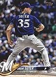 2018 Topps Update and Highlights Baseball Series #US291 Brent Suter Milwaukee Brewers Official MLB Trading Card