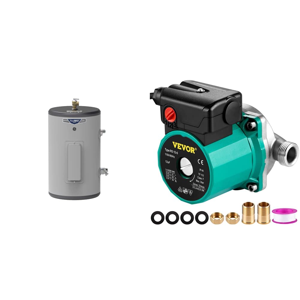 GE APPLIANCES Point, Gray u0026 VEVOR Hot Water Recirculating Pump, 93W 110V Water  Circulator Pump, Automatic Start Circulating Pump NPT 3/4 w/Brass  Fittings, Stainless Steel Head, 3 Speed Control - Amazon.com