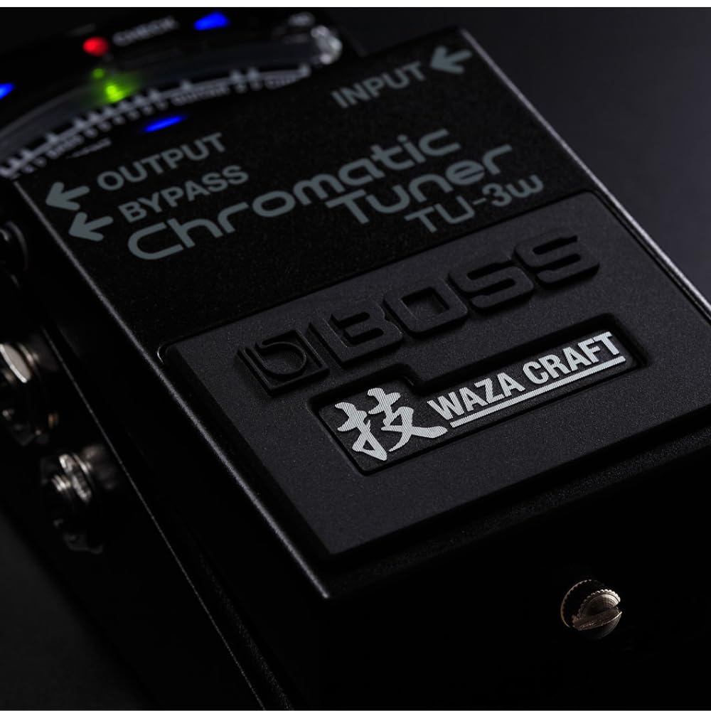 Amazon.com: Boss TU-3W Waza Craft Chromatic Tuner with Bypass