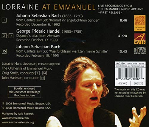 Lorraine Hunt Lieberson at Emmanuel - image 2