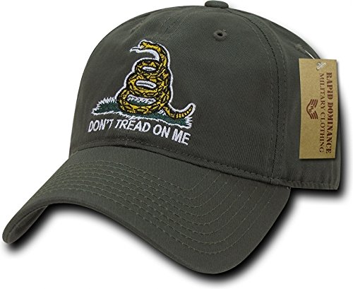 Image of Relaxed Graphic Cap,Gadsden Flag