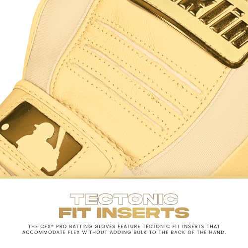 image for Franklin Sports MLB Baseball Batting Gloves - CFX Pro Adult + Youth Ba