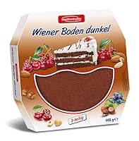 Stieffenhofer Wiener Boden dunkel, Tortenboden, dreiteilig, 400g