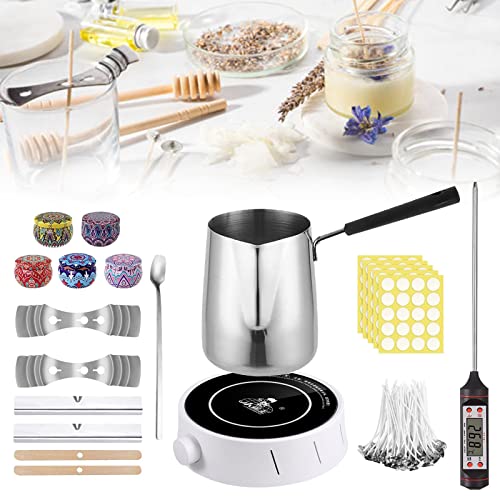 Wachsschmelzgerät 8L Elektrisch - Professioneller Kerzenmacher Ofen 30-110°C