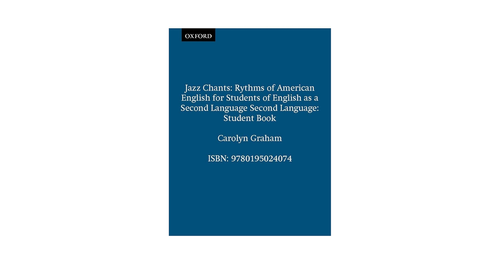 Amazon.com: Jazz Chants: 9780195024074: Graham, Carolyn: Books