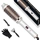 Thermal Brush 38MM Thermobürste 120-200℃, Heated Round Brush 3 in 1, Erhöhen Sie das Haarvolumen, Lose Locken, Glattes Haar, Leichte Kompakte Größe, Dual Spannung Passend für Reise