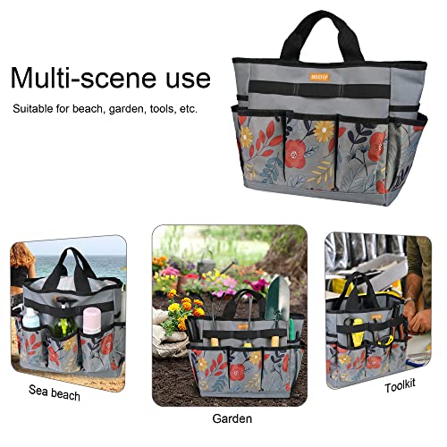 image for MDSTOP Garden Tool Bag, Garden Tool Kit Holder Home Organizer Storage 