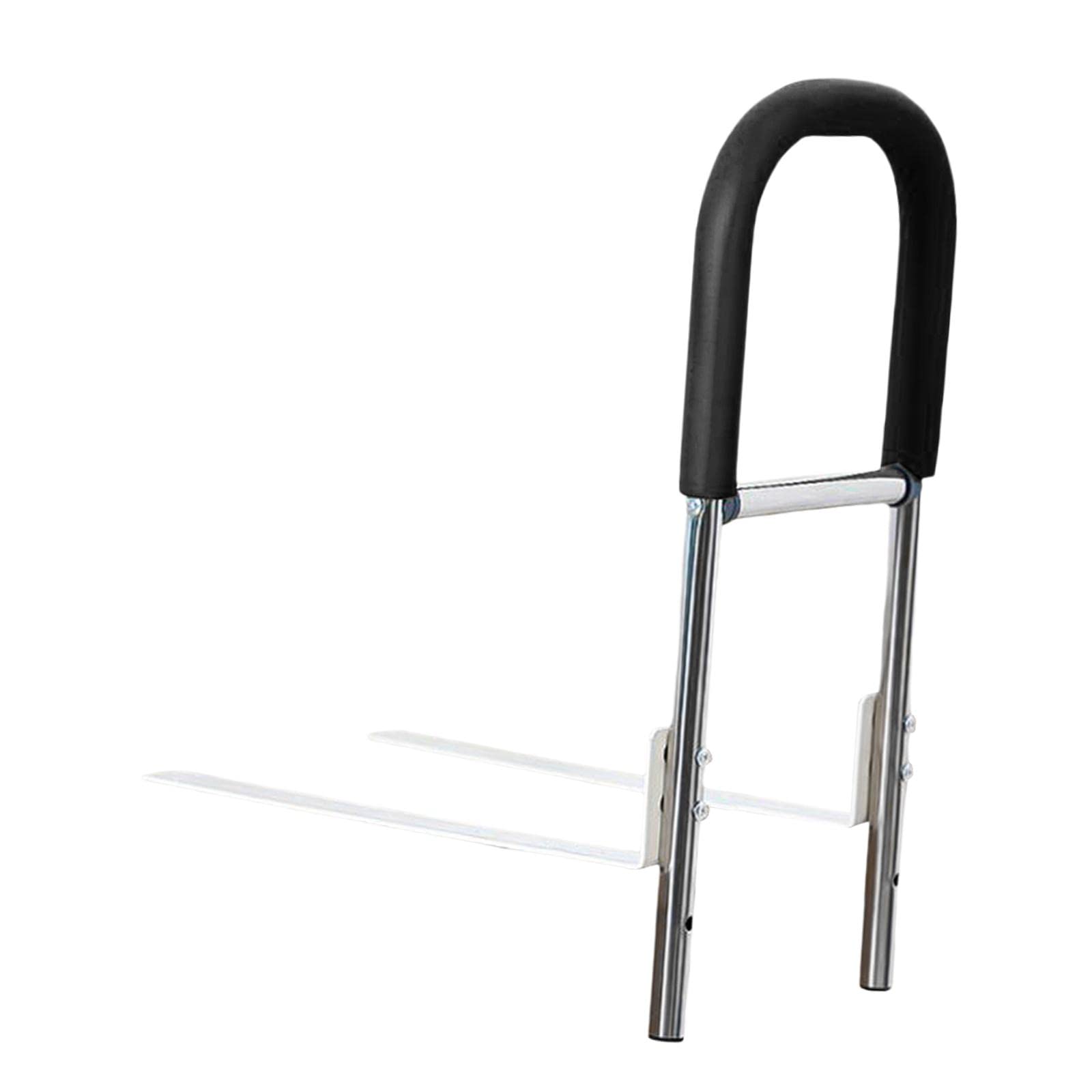 Bettgitter Stehhilfe Bettstützstange Sicherheit Haltegriff für Senioren Ältere Schwarz 44 x 39 cm