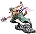Asoucou Zoro Figure - Roronoa Zoro Action Statue Doll - Realistic Anime Character Model