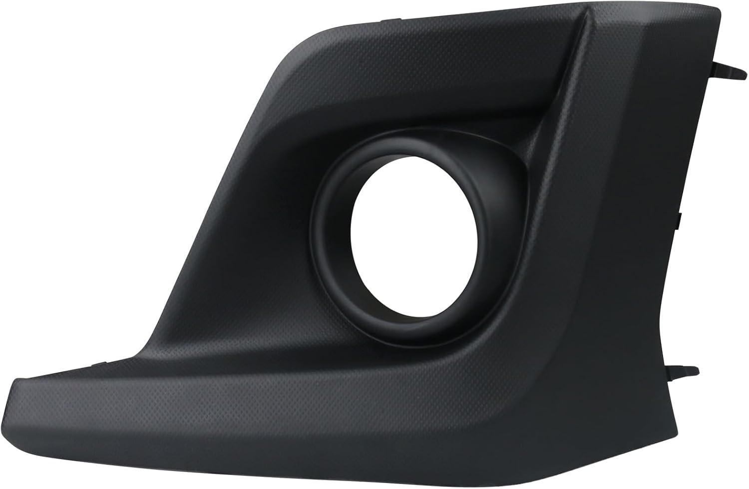 Front Bumper Fog Light Bezel Cover Left Driver Side Lamp Panel Trim with Fog Light Hole Black Compatible with 2018-2020 Subaru Crosstrek Replaces 57731FL092 SU1038121