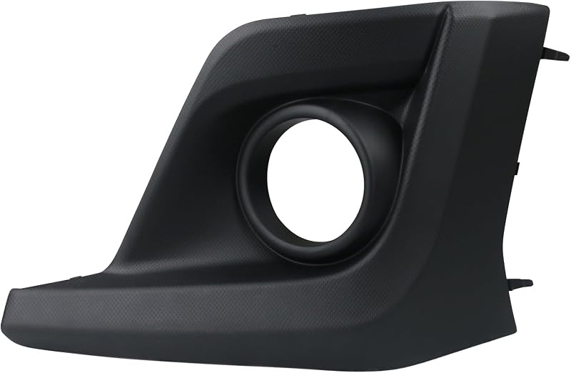 Moldura do farol de neblina do para-choque dianteiro esquerdo omoZone com abertura – Subaru Crosstrek 2018 a 2020