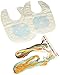 Dimensions Needlecrafts Stamped Cross Stitch, Happi Woodland Bibs