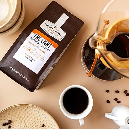 Fresh Roasted Coffee, Frc Light Roast Blend, 5 Lb (80 Oz), Kosher, Whole Bean #TOP4