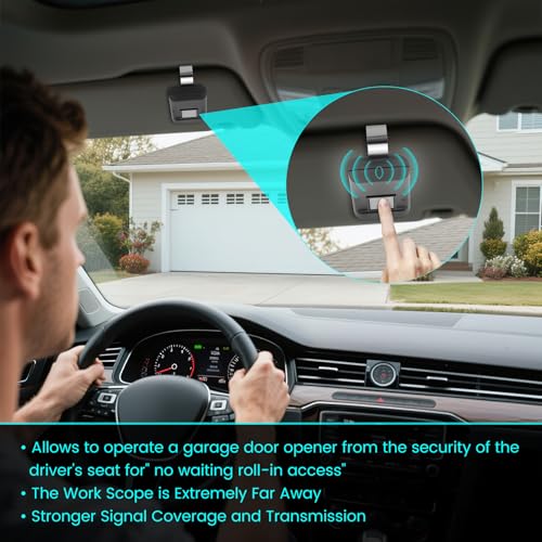 1 for 1050 Linear Stanley Multicode Garage Door Remote，310MHz 10 DIP Linear Gate Opener Remote，Replace MCS105015 105015 1082 109410 - Thumbnail 4