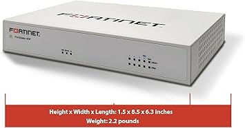 FortiGate-40F Network Security Appliance Plus 1 Year FortiGuard Enterprise Protection and FortiCare Premium (FG-40F-BDL-809-12)