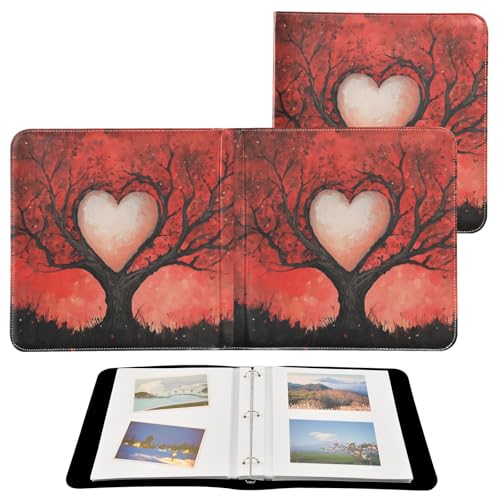 Álbum de Fotos Autoadhesivo DIY Scrapbook Album Love Tree 3 Anillos 40 Páginas 8x10 miniatura 2
