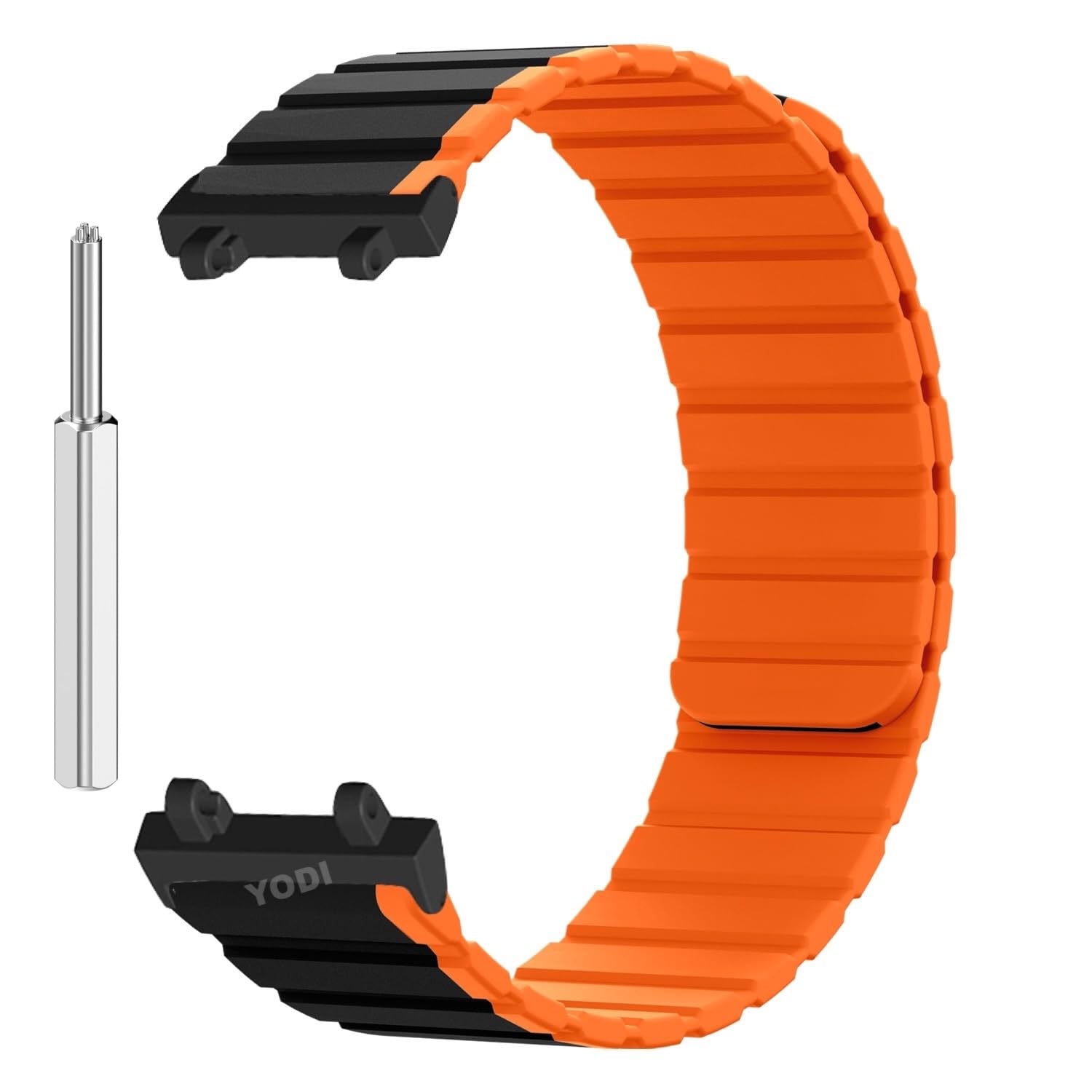 YODI Strap Band Compatible with Amazfit T-Rex 2 Smartwatch Only Soft Silicone | Nylon | Chain | Leather Watch Straps with Installation Adjuster Tool For Amazfit TRex 2