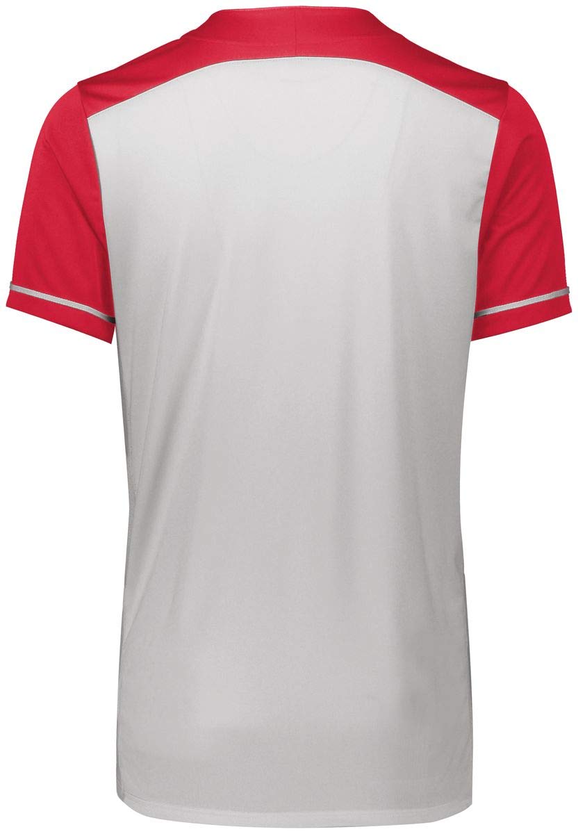 Augusta Sportswear Boys Closer Jersey M White/Scarlet