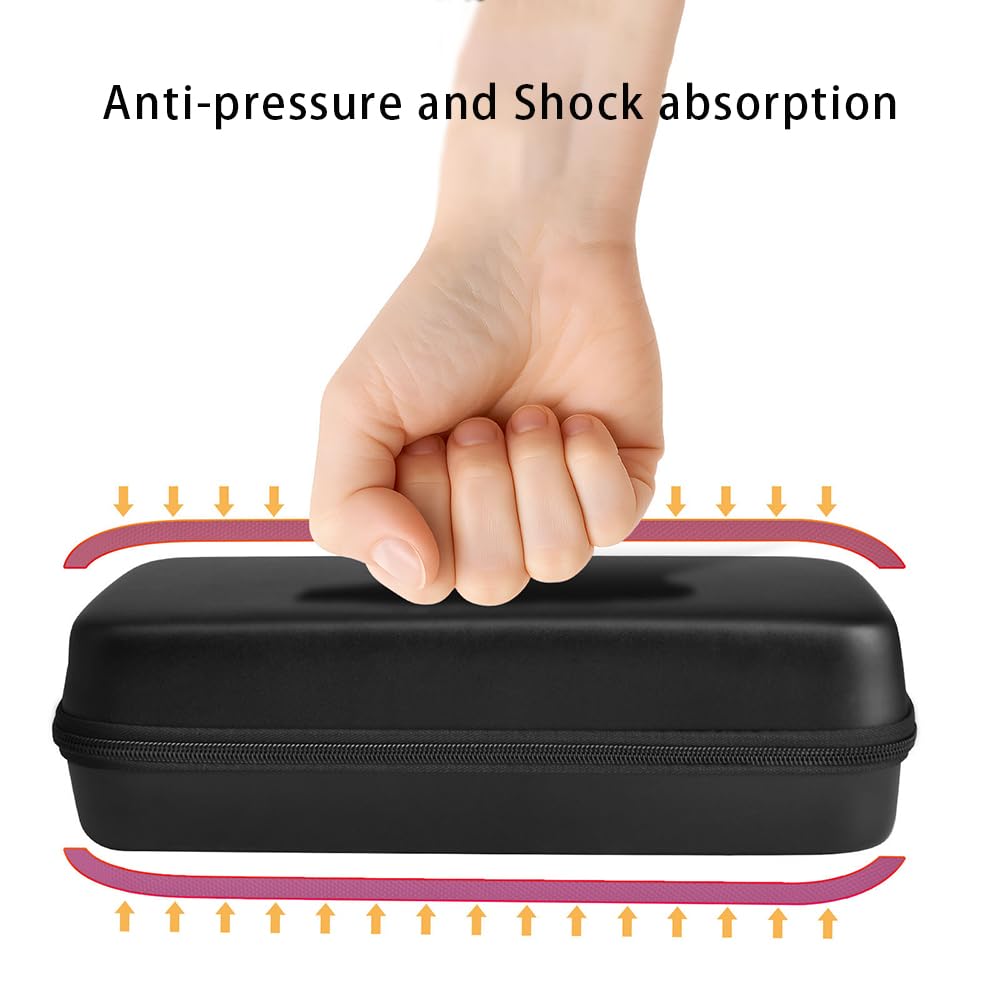 Etui Compatible avec MSI Claw A8 (Z2 Extreme), Antichoc Dur Protecteur Voyage Case, Portable Stockage Etui-Noir