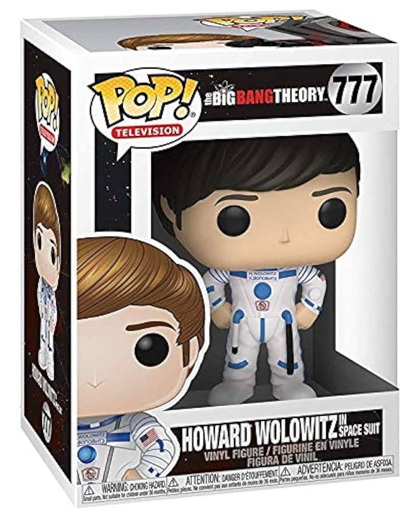 Funko Pop ビッグバン・セオリー 7体セット The Big Bang Howard Wolowitz In Space Suit Funko Pop #777 Big Bang Theory