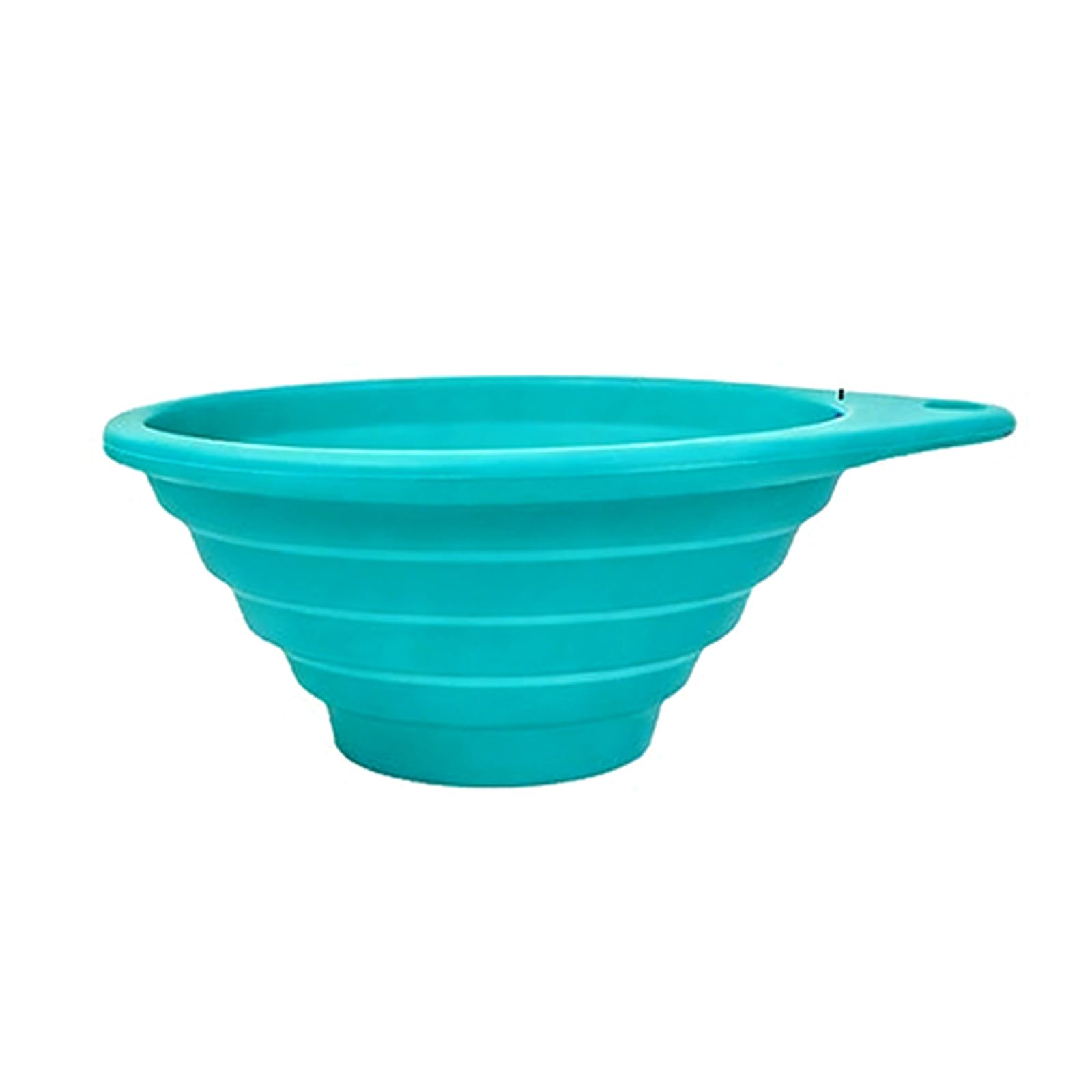 Kalttoy B Collapsing Fine Meshes Strainer For Tea Coffee Wine Pouring Over And Cooking Foldable Silicone Funnel With Steel Filter Dishwasher Safe Strainer