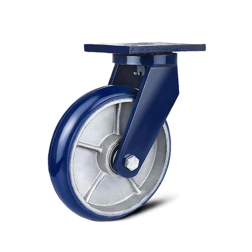 Buy Casters Wheels Heavy Duty Industrial cart 6inch Plate Wheels Iron