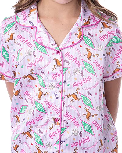 Harry Potter Girls' Honeydukes Wizarding World Sleep Pajama Set Shorts3