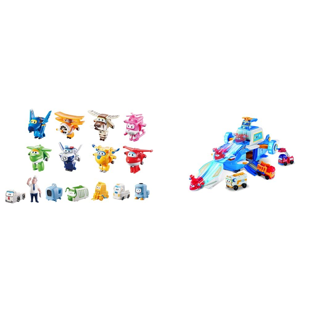 Buy Super Wings 2" Scale TransformaBot World Airport Crew Vehicle